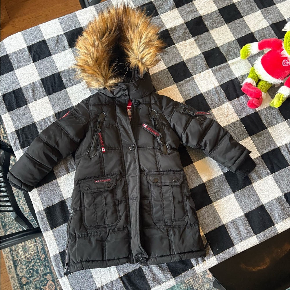 Canada Black Weather Gear Jacket